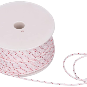 Cuerda de arranque roja y blanca — 4 mm x 50 m, SKU IMP42090