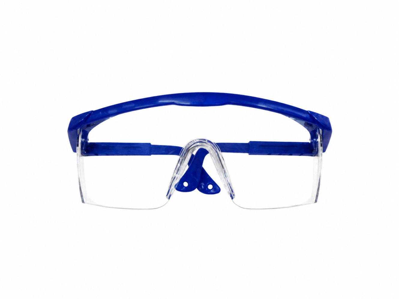 fa96mukblie55yshvkpg.png Gafas de seguridad antivaho transparentes — Montura azul, 32 g, SKU IMP2389