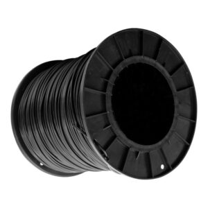 Hilo para guadañadora redondo negro de 3,3 mm — Rollo, SKU IMP4031